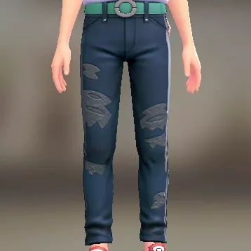 スキニーパンツセット