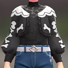 カーディガン＆ブラウスセット