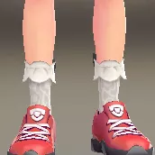 レースリボンソックス