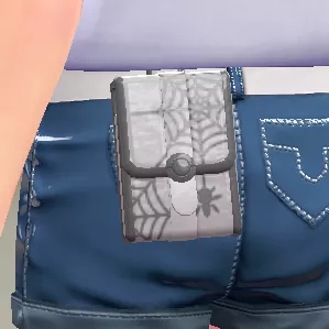 くものすスクエアポーチ