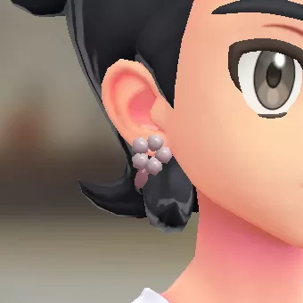 フラワーピアス