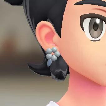 フラワーピアス