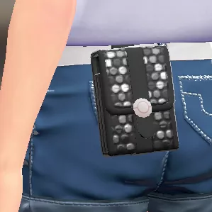 スパンコールスクエアポーチ