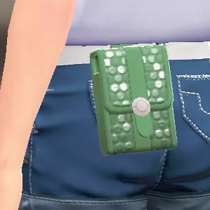 スパンコールスクエアポーチ