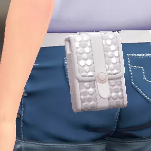 スパンコールスクエアポーチ