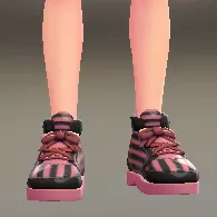 ボーダーハイカットスニーカー