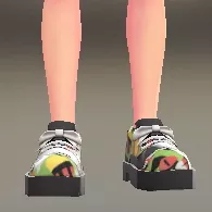 レースアップシューズ