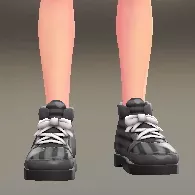 ボーダーハイカットスニーカー