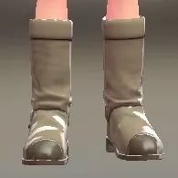 エナメルトゥロングブーツ