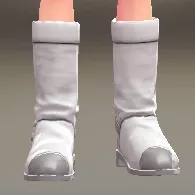 エナメルトゥロングブーツ