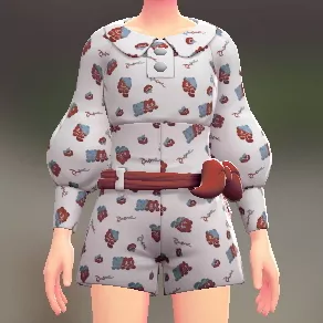 ロンパース＆ベルトセット