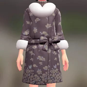 ファーコート＆ニットセット