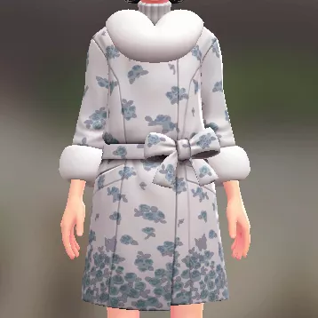 ファーコート＆ニットセット