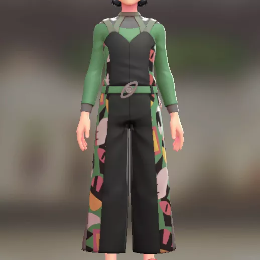 サロペット＆トップスセット