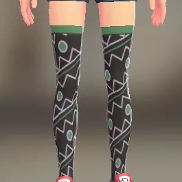 サイケがらサイハイソックス