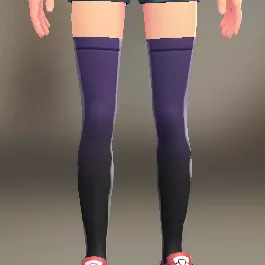 グラデサイハイソックス