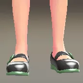 ストラップパンプス