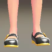 ストラップパンプス