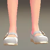 アクセントストラップパンプス