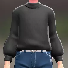 ファジーセーター