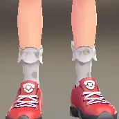 ドットリボンソックス