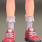 ドットリボンソックス