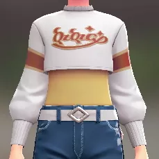 クロップドトップスセット