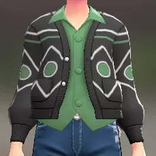 カーディガン＆シャツセット