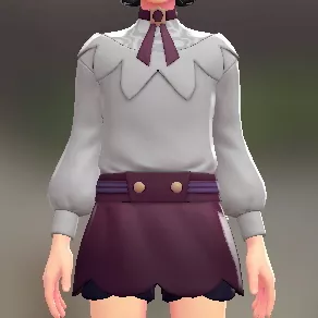 ブラウス＆キュロットセット