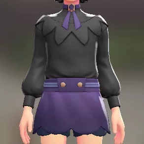 ブラウス＆キュロットセット