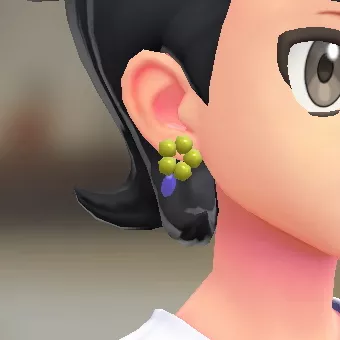 フラワーピアス