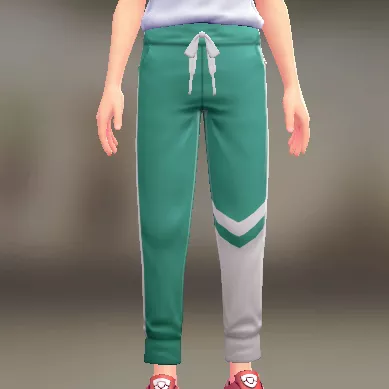 アシメジャージパンツ