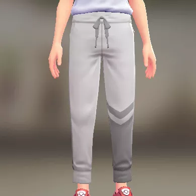 アシメジャージパンツ