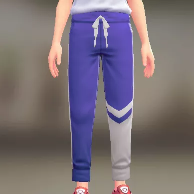 アシメジャージパンツ