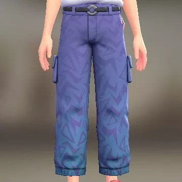 パターンカーゴパンツ