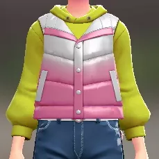 ダウンベスト＆パーカーセット