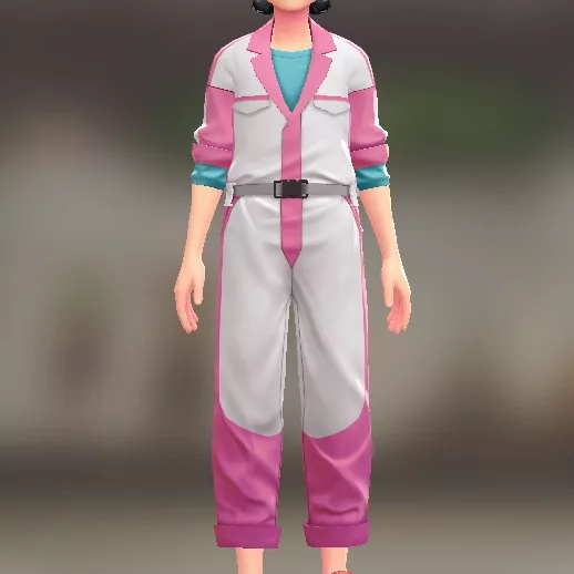 ジャンプスーツ＆シャツセット