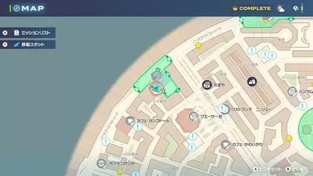 チルットの出現場所の画像