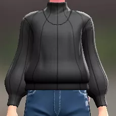 エルボーパッチセーター