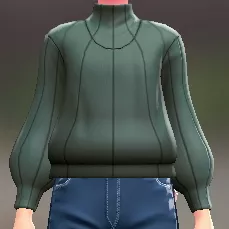 エルボーパッチセーター