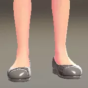 チェックがらパンプス