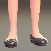 チェックがらパンプス