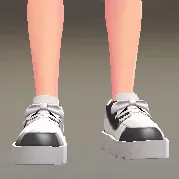 レースアップシューズ