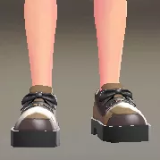 レースアップシューズ