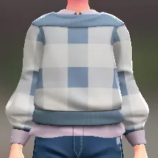 セーター＆シャツセット