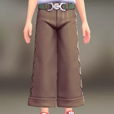 ワイドパンツセット