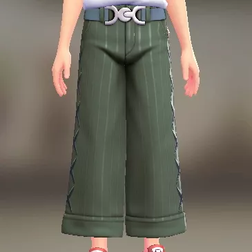 ワイドパンツセット