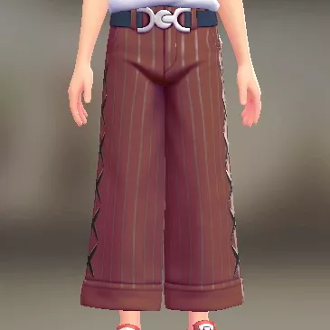 ワイドパンツセット