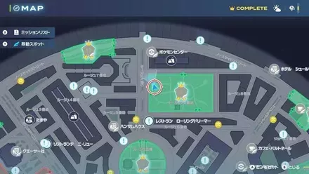 ミネズミのマップ