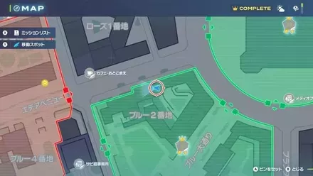 ポッポの出現場所の画像